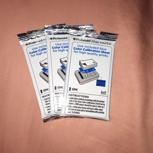 Polaroid Zink paper